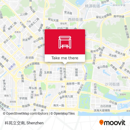 科苑立交南 map