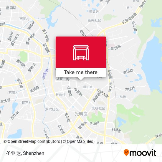圣亚达 map