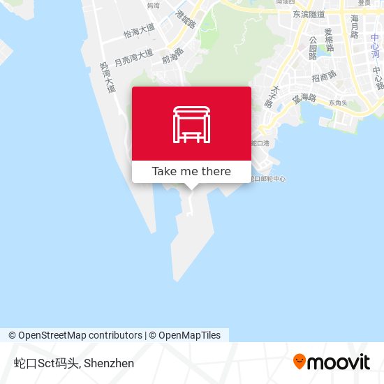 蛇口Sct码头 map
