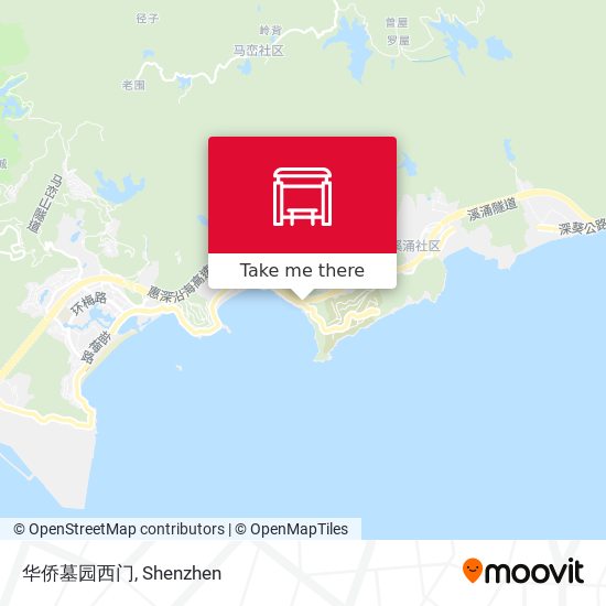 华侨墓园西门 map