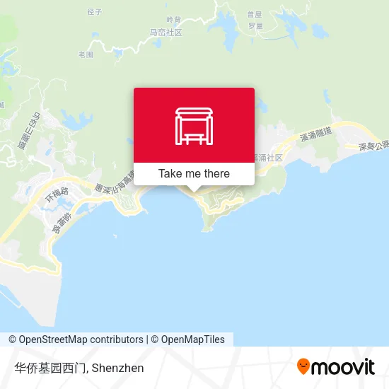 华侨墓园西门 map