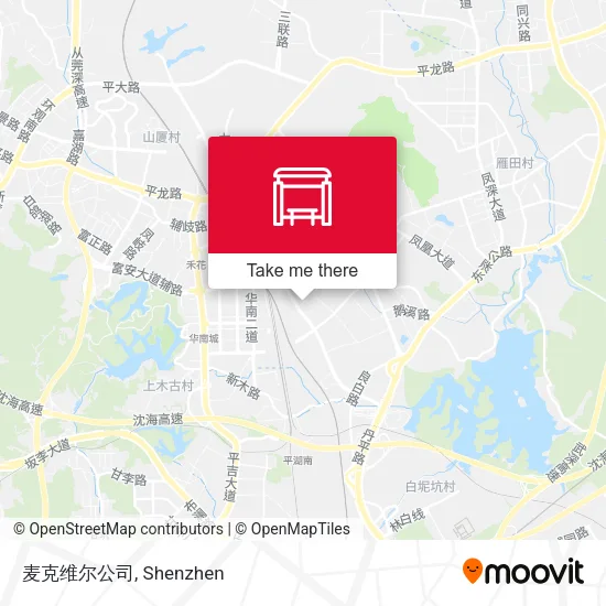 麦克维尔公司 map