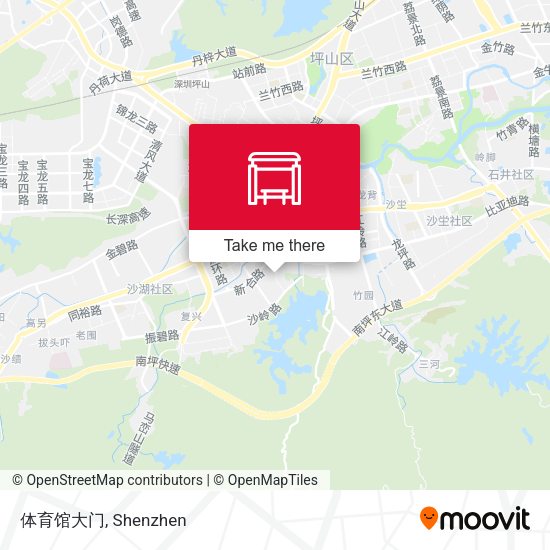 体育馆大门 map