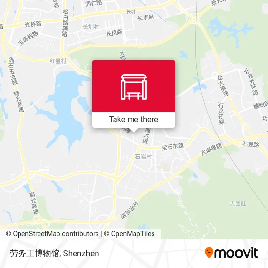 劳务工博物馆 map