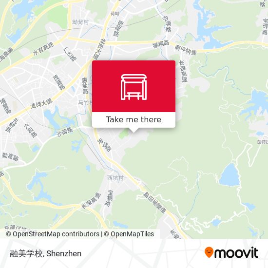 融美学校 map