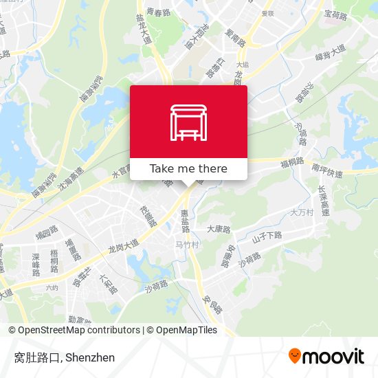 窝肚路口 map