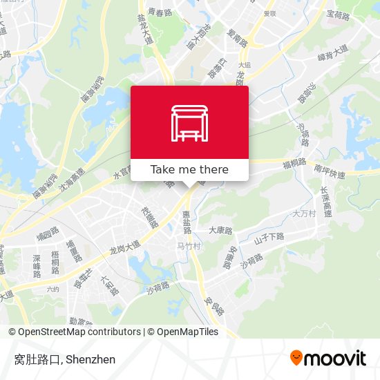 窝肚路口 map