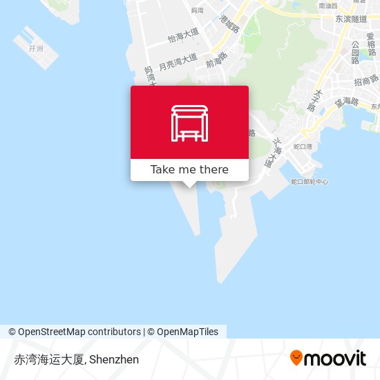 赤湾海运大厦 map
