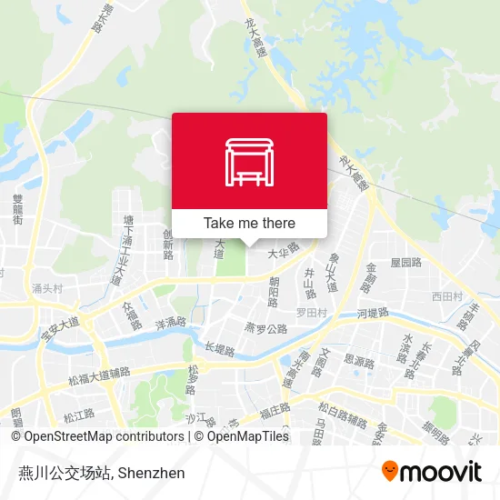 燕川公交场站 map