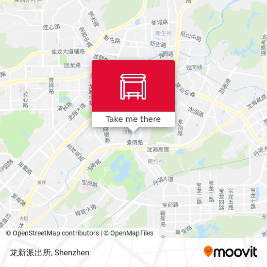 龙新派出所 map