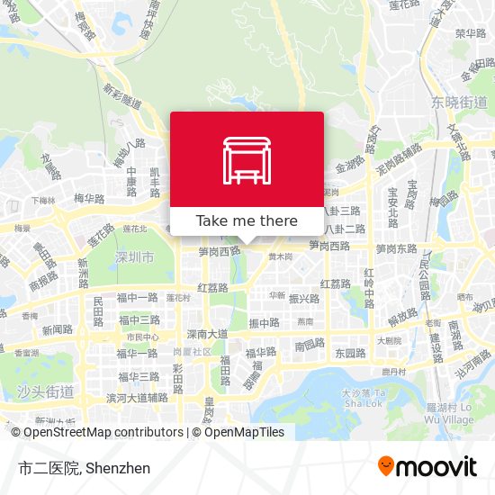 市二医院 map