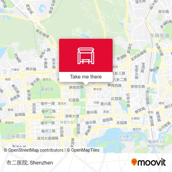 市二医院 map