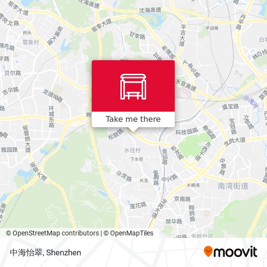 中海怡翠 map