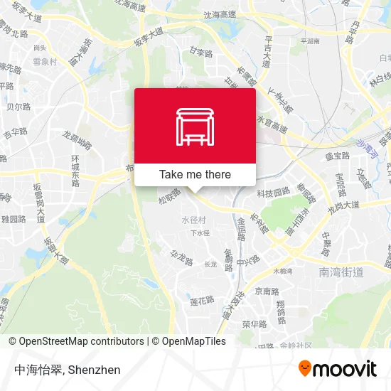 中海怡翠 map