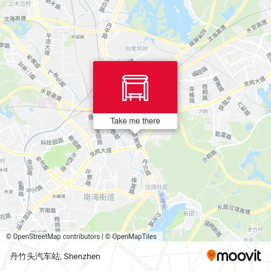 丹竹头汽车站 map