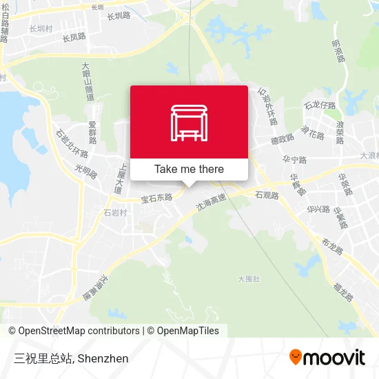 三祝里总站 map