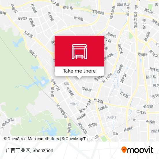 广西工业区 map