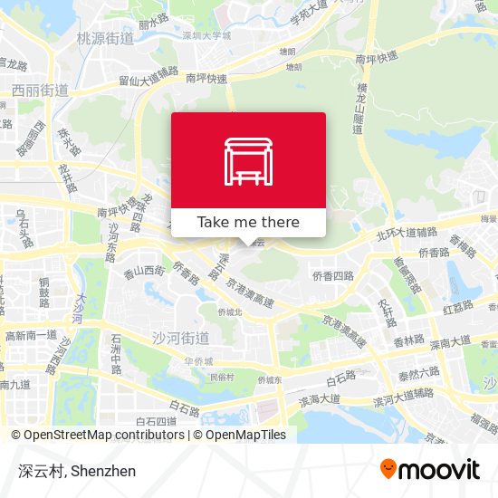 深云村 map