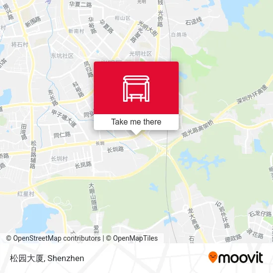 松园大厦 map