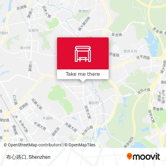布心路口 map