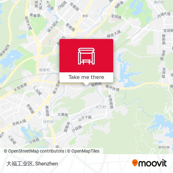 大福工业区 map