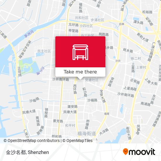 金沙名都 map