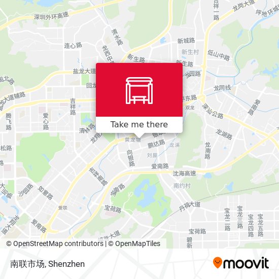 南联市场 map