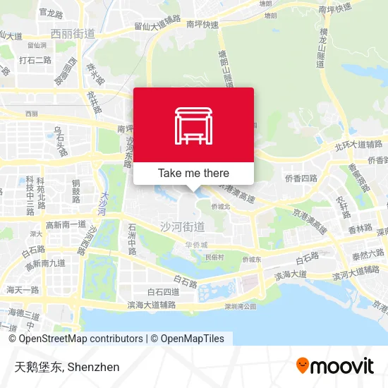天鹅堡东 map
