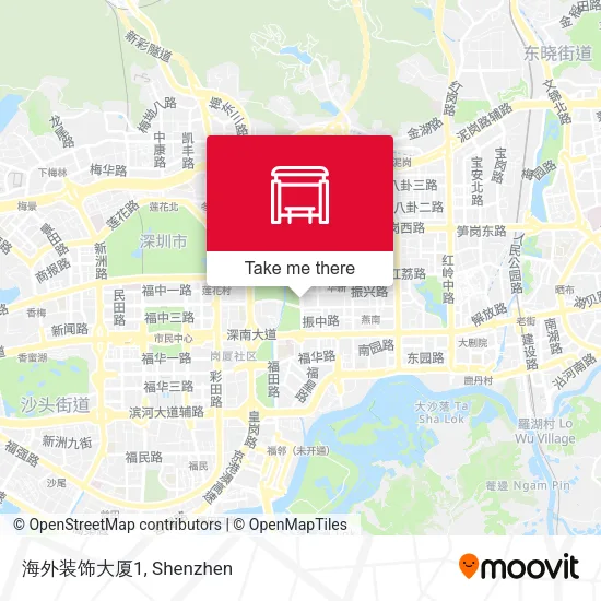 海外装饰大厦1 map