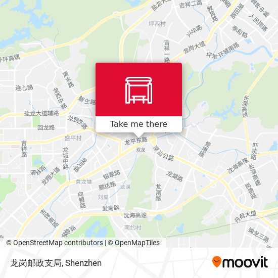 龙岗邮政支局 map