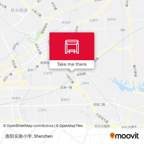 惠阳实验小学 map