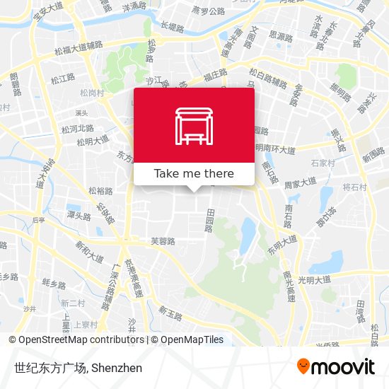 世纪东方广场 map