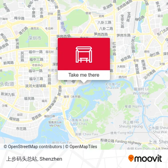 上步码头总站 map