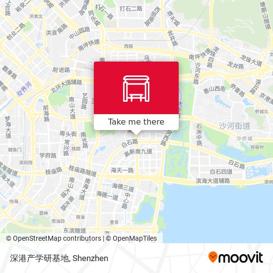 深港产学研基地 map