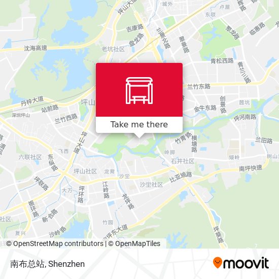 南布总站 map