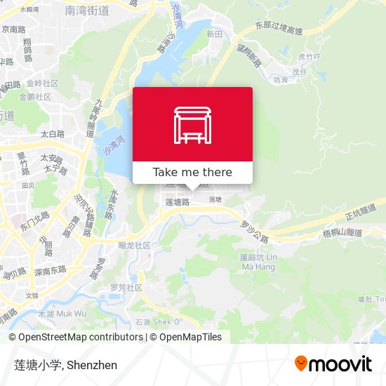 莲塘小学 map