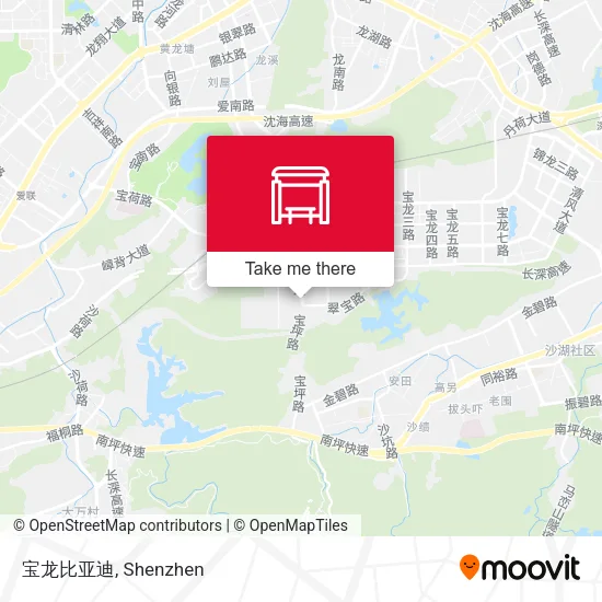 宝龙比亚迪 map