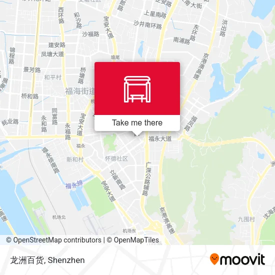 龙洲百货 map