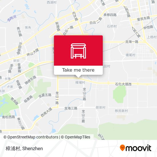 樟浦村 map