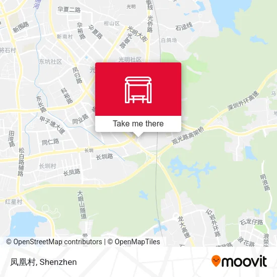 凤凰村 map