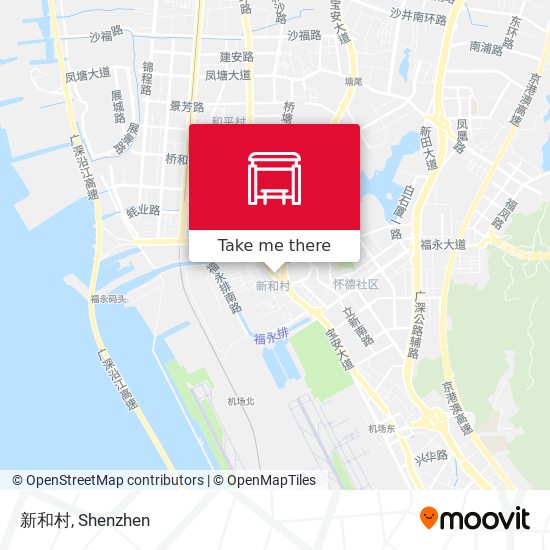 新和村 map