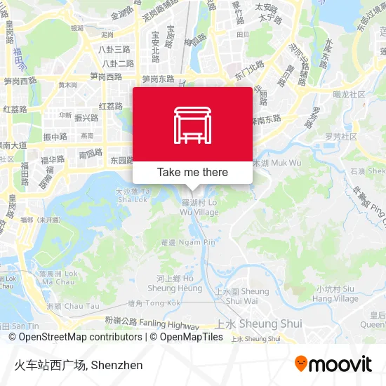 火车站西广场 map