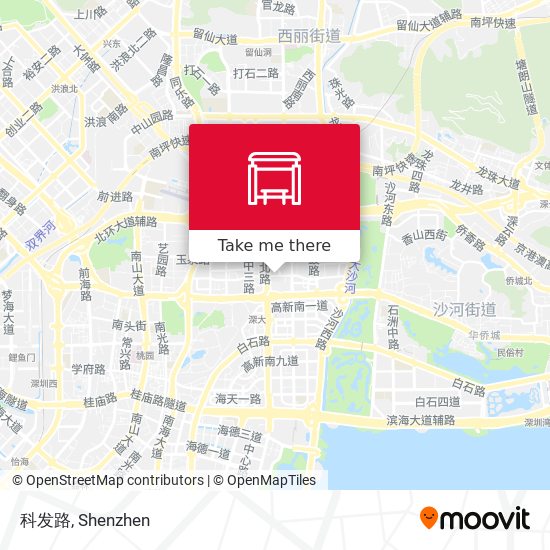 科发路 map