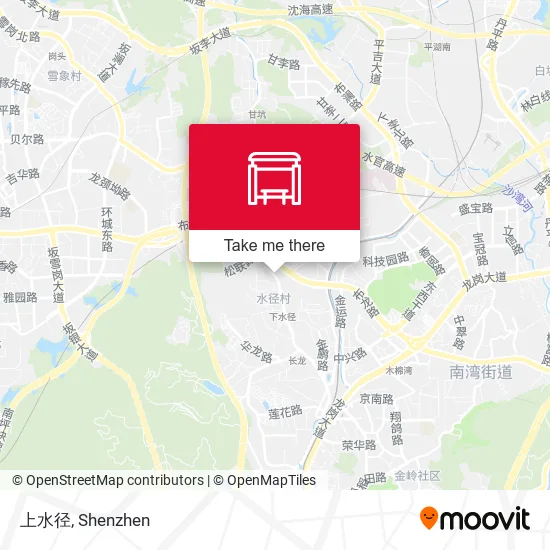 上水径 map