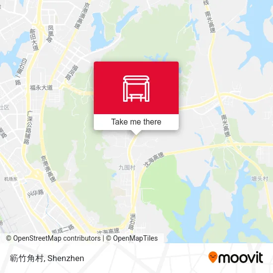 簕竹角村 map