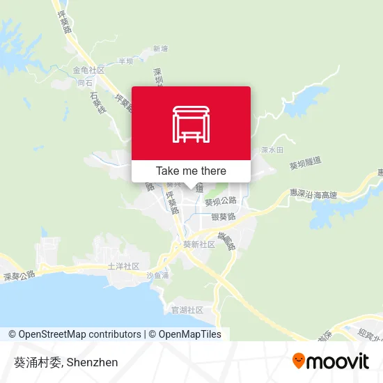 葵涌村委 map