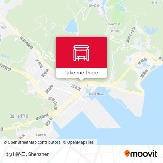 北山路口 map