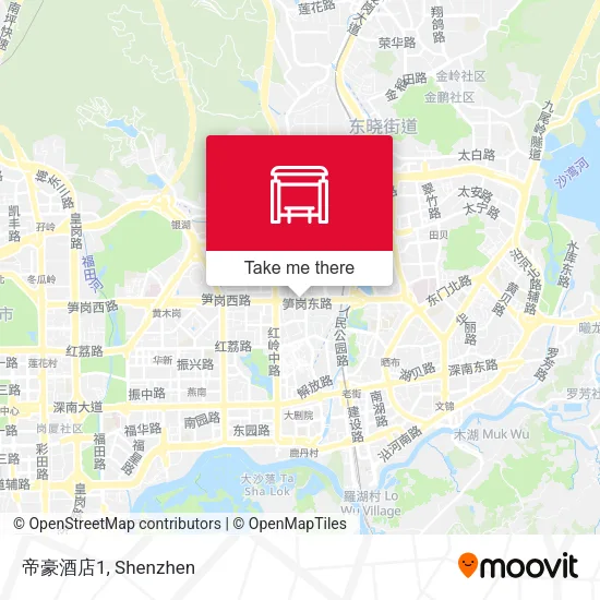 帝豪酒店1 map