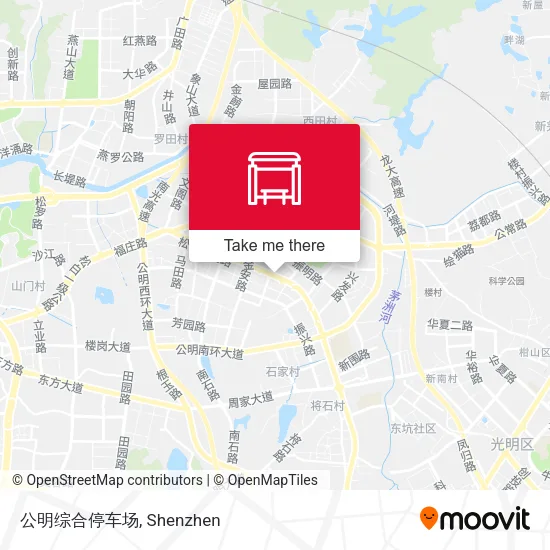 公明综合停车场 map