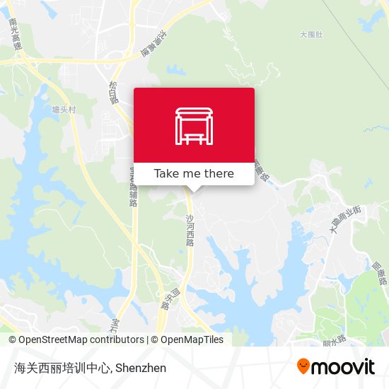 海关西丽培训中心 map